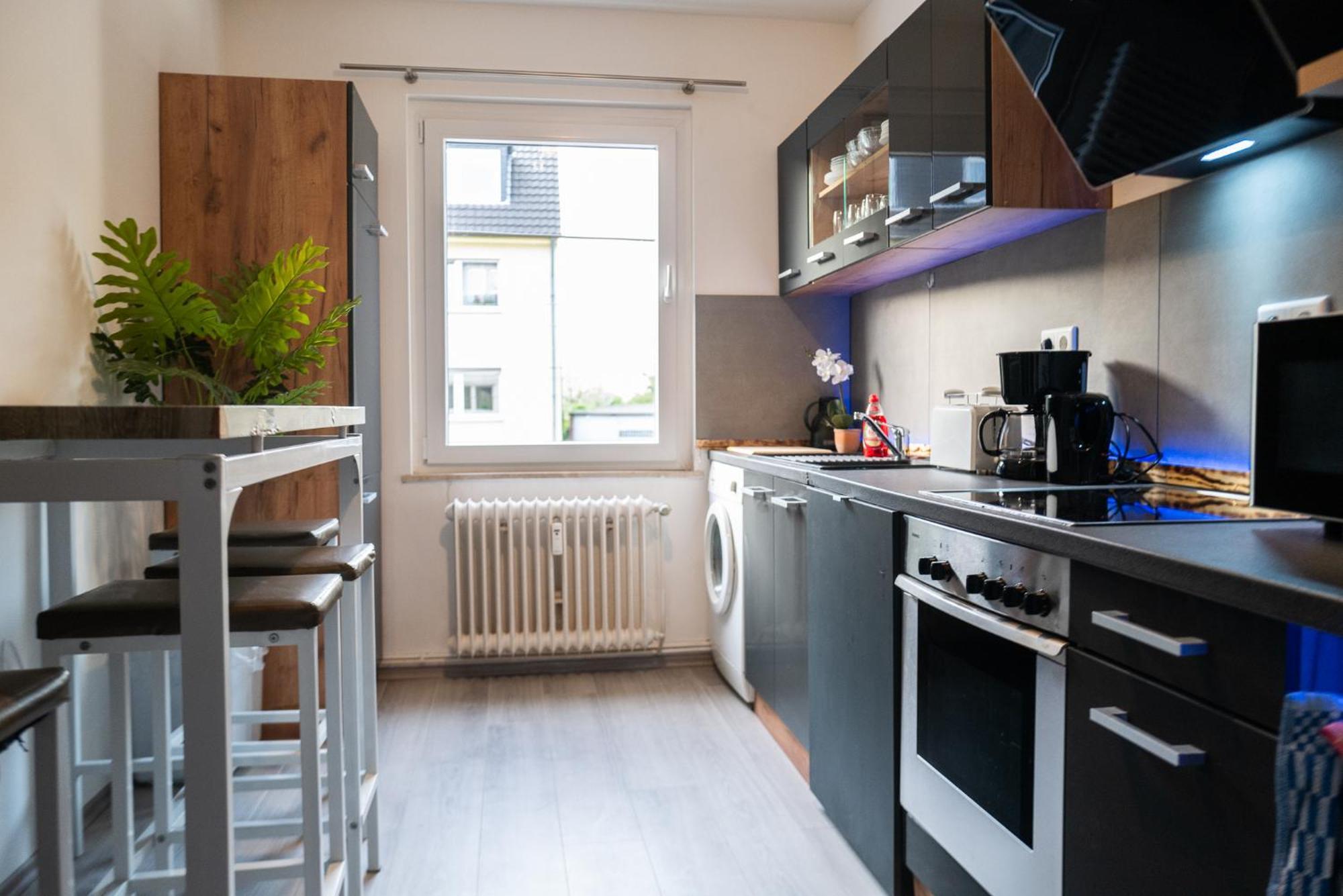 #412 Komfortable, Stilvolle Wohnung Fuer 6 Personen مولهايم ان الرور دير المظهر الخارجي الصورة