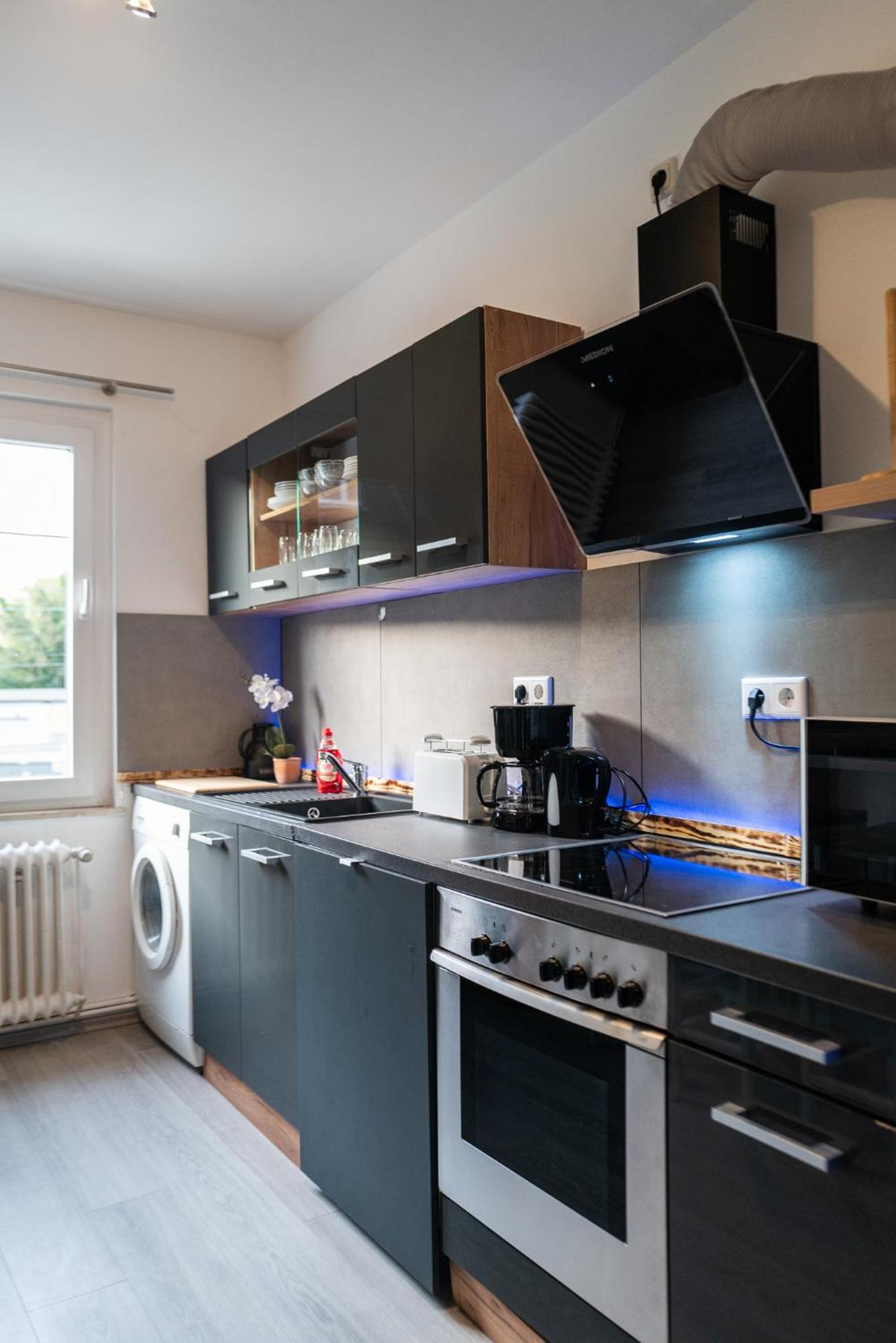 #412 Komfortable, Stilvolle Wohnung Fuer 6 Personen مولهايم ان الرور دير المظهر الخارجي الصورة